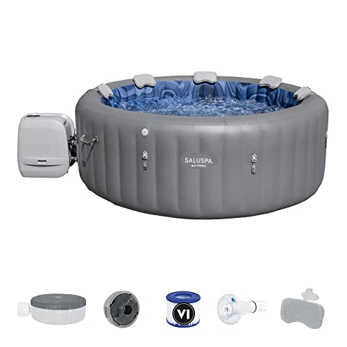 Bestway Santorini SaluSpa HydroJet Pro 5-7 Person Inflatable Hot Tub Spa