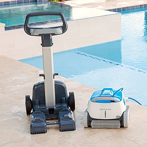 Dolphin Proteus DX4 Robotic Pool Vacuum Cleaner with Universal Caddy
