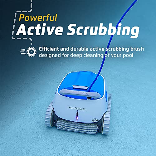 Dolphin Proteus DX4 Robotic Pool Vacuum Cleaner with Universal Caddy
