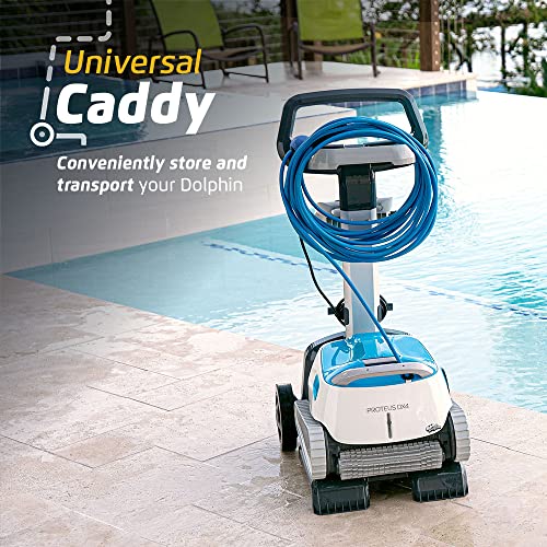 Dolphin Proteus DX4 Robotic Pool Vacuum Cleaner with Universal Caddy