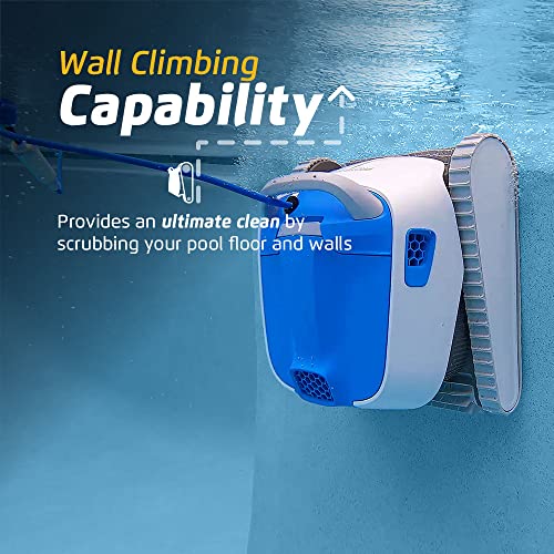 Dolphin Proteus DX4 Robotic Pool Vacuum Cleaner with Universal Caddy