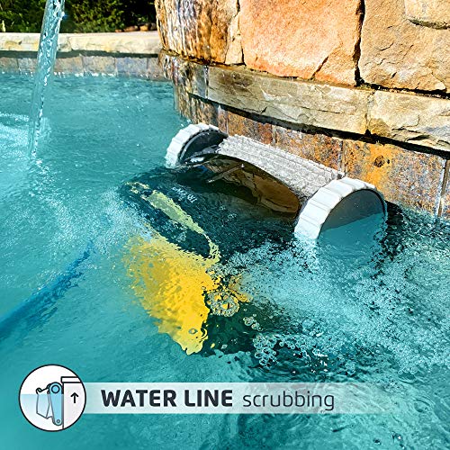 Dolphin Triton PS Robotic Pool Vacuum Cleaner with Universal Caddy for Pool Cleaning