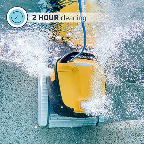 Dolphin Triton PS Robotic Pool Vacuum Cleaner with Universal Caddy for Pool Cleaning