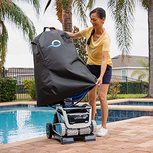 Dolphin Explorer E70 Robotic Pool Vacuum Cleaner with Wi-Fi Control & Universal Caddy